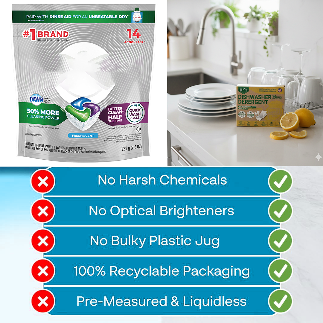 Dishwashing Detergent Sheets
