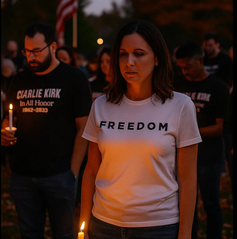FREEDOM T-Shirt / In All Honor – Charlie Kirk