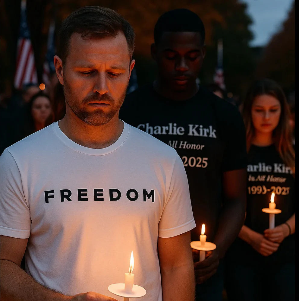 FREEDOM T-Shirt / In All Honor – Charlie Kirk