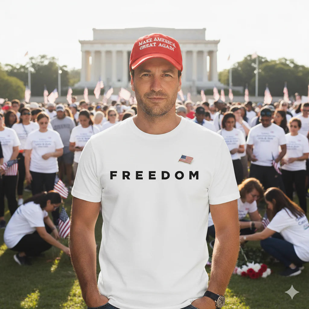 FREEDOM T-Shirt / In All Honor – Charlie Kirk