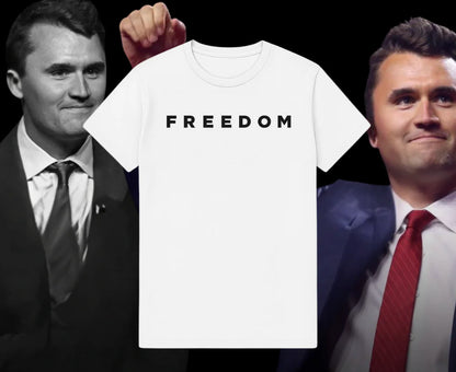 FREEDOM T-Shirt / In All Honor – Charlie Kirk