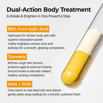 Aurolya Tumeric Peel Shot for Dead Skin & Keratosis Pilaris